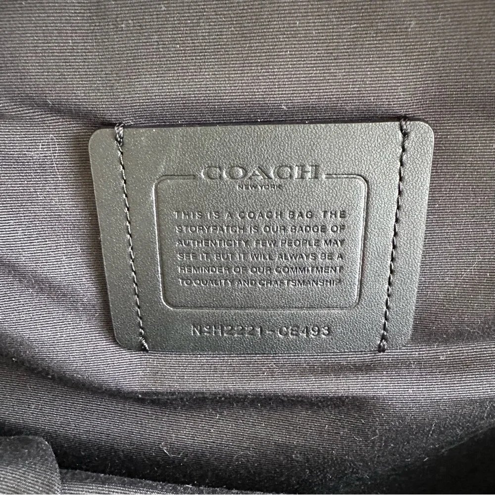 COACH Westway Midnight/Black Unisex Backpack